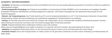 Preview: SOIXX Hutschienenhalter für Shelly OGEMRAY DIN Rail 35 mm