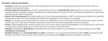 SOIXX Gehäuse für Shelly Mini Wave, Gen3 Wandhalterung
