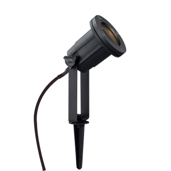 Preview: Nordlux Spotlight Spiess Schwarz IP54 Gartenstrahler GU10 Aluminium