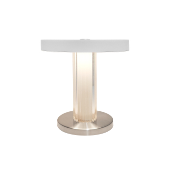 Preview: Nordlux LED Trezzi Portable DFTP Akkuleuchte Weiss Tischleuchte 3-Step dimming 2520135001