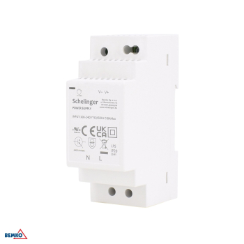 Preview: Schelinger DIN-Schienen-Netzteil 12V DC 24W LED-Trafo 2.0A A21-LDD024-2P-12V