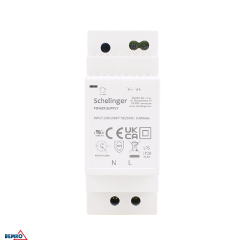 Preview: Schelinger DIN-Schienen-Netzteil 12V DC 24W LED-Trafo 2.0A A21-LDD024-2P-12V