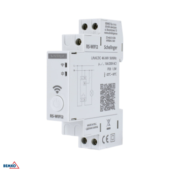 Schelinger ASTRO Zeitschaltuhr Digital WIFI Astronomisch 1 Kanal 48-240V AC/DC A26-RS-WIFI2
