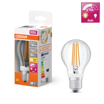 Osram STAR MOTION SENSOR FILAMENT LED Lampe E27 7,3W 2700K 806Lm