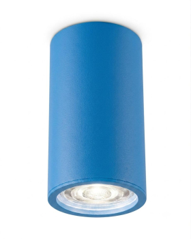 BIOLEDEX Deckenleuchte HELSO-F Blau GU10 MR16 Kinderdeckenleuchte