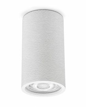 BIOLEDEX Deckenleuchte HELSO-F weiss GU10 MR16 Zylinder Kinderleuchte
