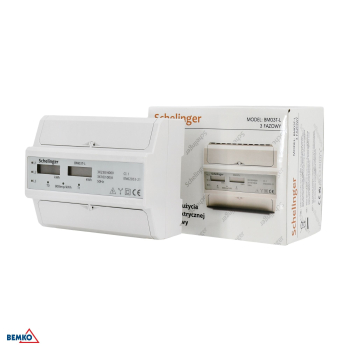 Preview: Schelinger Stromzähler 3-Phasen 10(100)A elektronisch IP51 Energiezähler Zweitarif A30-BM03T-L