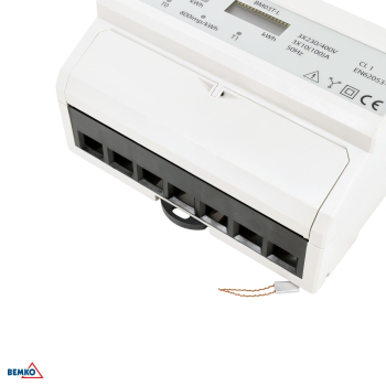 Schelinger Stromzähler 3-Phasen 10(100)A elektronisch IP51 Energiezähler Zweitarif A30-BM03T-L