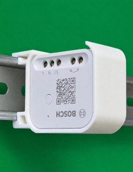 SOIXX Hutschienenhalter für BOSCH Smart Home Aktor - Halter für DIN 35mm Schiene BOD-SHW-229