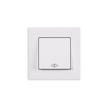 Gunsan Eqona Kreuzschalter Schalter Weiss UP 01401100100135