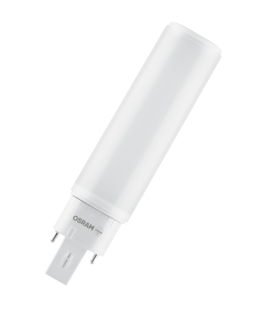 Preview: OSRAM LED Lampe DULUX D Stablampe G24d-1 6W 600Lm 3000K warmweiss