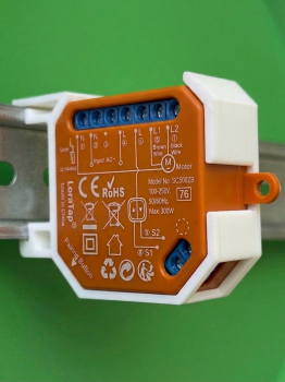 SOIXX Hutschienenhalter für LoraTap Relay Halter für DIN 22mm Schiene