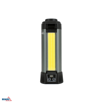 Bemko Multifunktions LED Taschenlampe Baustrahler 6000mAh IP42 3000K/4000K/6500K 2000Lm Stativ