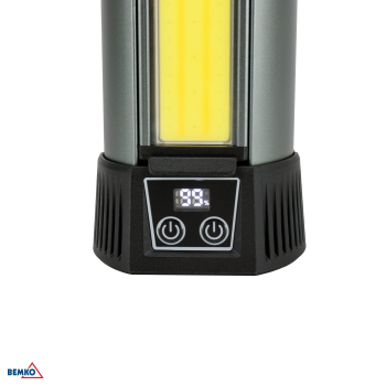 Bemko Multifunktions LED Taschenlampe Baustrahler 6000mAh IP42 3000K/4000K/6500K 2000Lm Stativ