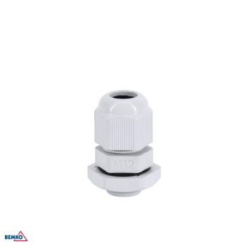 Bemko Nylon Kabelverschraubung M IP68 Kabelverbinder, metrisches Gewinde M-12/M-50, Kabeleinführung