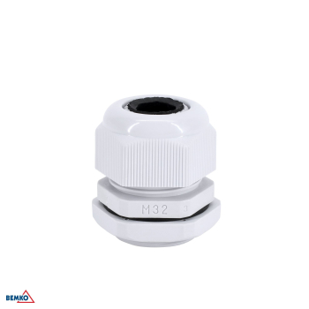 Bemko Nylon Kabelverschraubung M IP68 Kabelverbinder, metrisches Gewinde M-12/M-50, Kabeleinführung