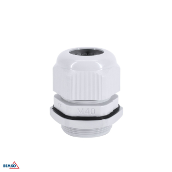 Bemko Nylon Kabelverschraubung M IP68 Kabelverbinder, metrisches Gewinde M-12/M-50, Kabeleinführung