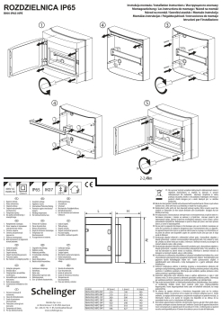 Schelinger Hermetischer-Verteilerkasten 8N+8PE 1X8P Aufputz