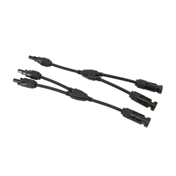 Schelinger Solaranschluss TYPU MC4 1000V DC doppelparallelles Paar mit Kabel E09-SC4-1,0KV-2Y