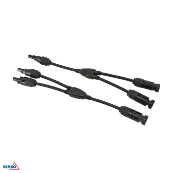 Preview: Schelinger Solaranschluss TYPU MC4 1000V DC doppelparallelles Paar mit Kabel E09-SC4-1,0KV-2Y