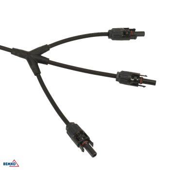 Preview: Schelinger Solaranschluss TYPU MC4 1000V DC dreifaches Parallellpaar mit Kabel E09-SC4-1,0KV-3Y