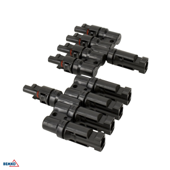 Preview: Schelinger Solaranschluss TYPU MC4 1000V DC 2x doppelparallelles Paar E09-SC4-1,0KV-4T