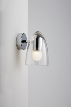 Preview: Designer Badleuchte IP S7 Nordlux Wandleuchte chrom E27 IP44