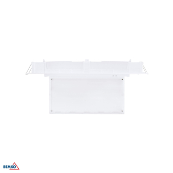 Montageset für MALER 2 Unterputz Weiss C91-MLR2-ZMP-WH