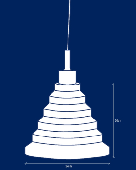 Nordlux Pendelleuchte Multicolors Blau Silikon E27 Hängeleuchte 78823006