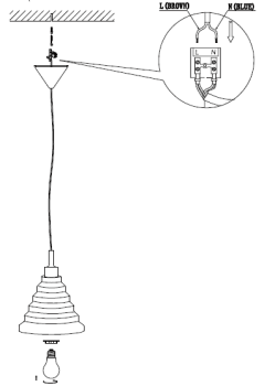 Preview: Nordlux Pendelleuchte Multicolors Blau Silikon E27 Hängeleuchte 78823006