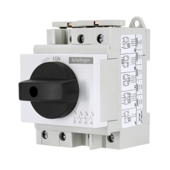 Schelinger Schalter-Trenner PV 4P 32A 1200DC 8kV A11-R9-4P-DC1200-32