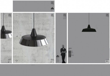 Preview: B-Ware - Pendelleuchte Jubilee Pendant Silver Design For The People by Nordlux Hängeleuchte E27 Pendel