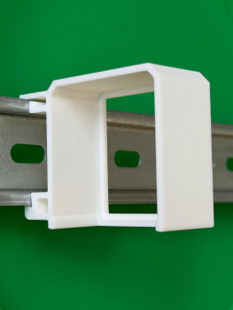 Preview: SOIXX Hutschienenhalter für Schneider Electric Merten Wiser Aktor für DIN 35mm Schiene
