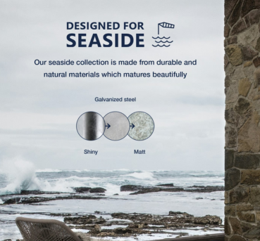 Preview: Wandleuchte Arki Outdoor Nordlux verzinkt E27 IP54 75181031