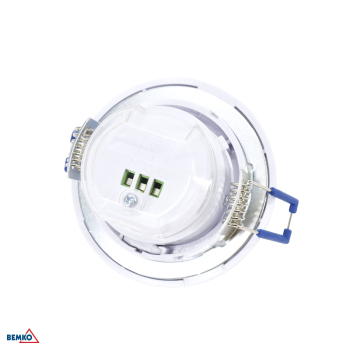 Preview: Bemko Bewegungsmelder 360° IP20 800/400W Unterputz IR weiß B50-SES04WH-A