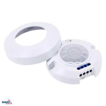Preview: Bemko Bewegungsmelder 360° IP20 Aufputz IR weiss B50-SES05WH-B