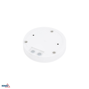 Preview: Bemko Bewegungsmelder 360° IP65 Aufputz PIR Sensor weiss B50-SES06WH