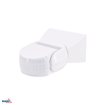 Bemko Bewegungsmelder 180° IP65 1200/300W Aufputz IR weiß B50-SES15WH