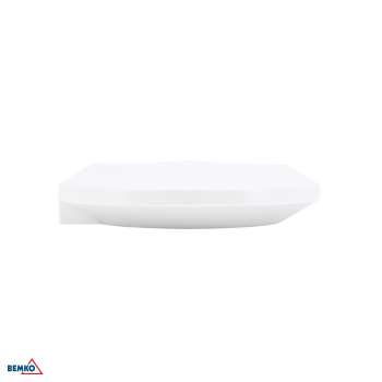 Preview: Bemko Mikrowellensensor Bewegungsmelder 800/300W 360° IP20 Aufputz IR weiss B52-SES60WH-A