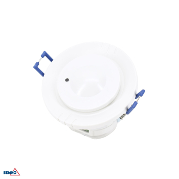 Bemko Mikrowellensensor Bewegungsmelder 1200/300W 360° IP20 Unterputz IR weiss B52-SES64WH