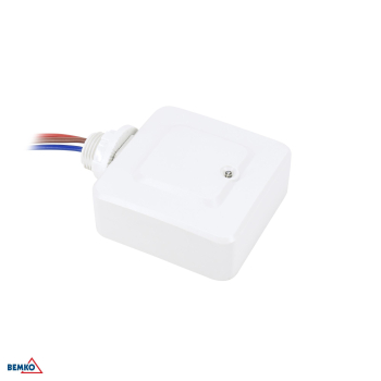 Bemko Mikrowellen Bewegungsmelder 360° 1200/300W IP20 B52-SES68WH