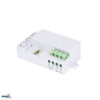 Bemko Mikrowellen Bewegungsmelder mit Sonde 360° 1200/300W IP20 B51-SES75WH