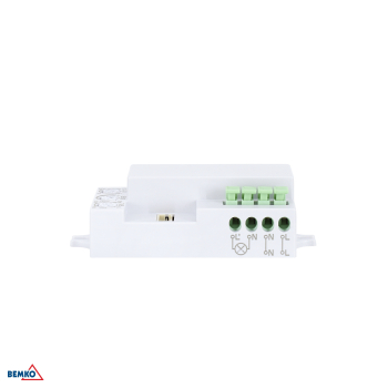 Bemko Mikrowellen Bewegungsmelder mit Sonde 360° 1200/300W IP20 B51-SES75WH