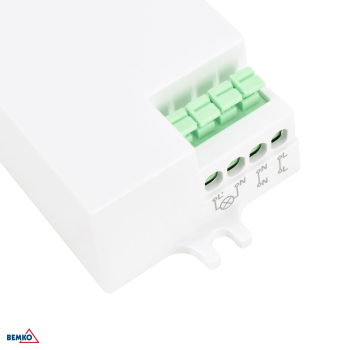 Bemko Mikrowellen Bewegungsmelder 360° Rechteckig IP20 B54-SES77WH