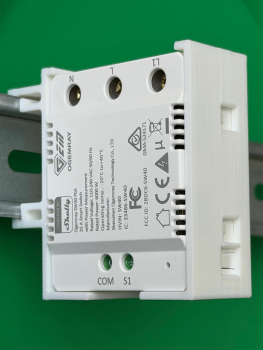 SOIXX Hutschienenhalter für Shelly OGEMRAY DIN Rail 35 mm