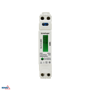 Preview: Schelinger Energiezähler 1-Phasen MID 45A Stromzähler elektronisch A31-SL01A-MID