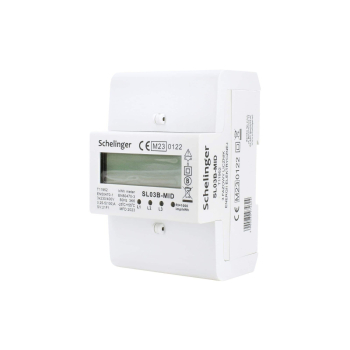 Schelinger Stromzähler 3-Phasen MID 100A Energiezähler elektronisch A31-SL03B-MID