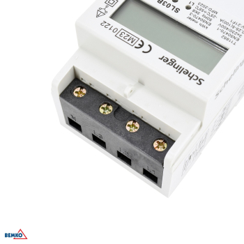 Schelinger Stromzähler 3-Phasen MID 100A Energiezähler elektronisch A31-SL03B-MID