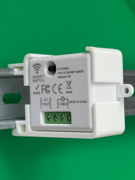 SOIXX Hutschienenhalter für SmartSwitch LAOYE Halter für DIN 35mm Schiene