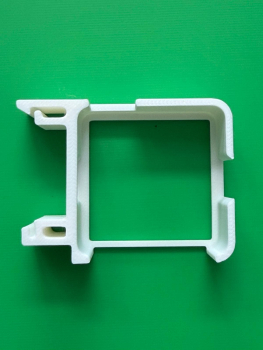 Preview: SOIXX Hutschienenhalter für Bticino Produkte DIN Rail 35 mm 90 Grad